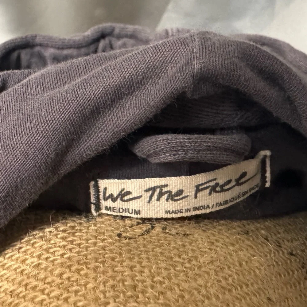 Free People You Asked For It Moto Hooded Jacket - size M